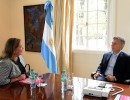 El Presidente se reunió en Olivos con la titular de la Asociación de Mujeres Juezas Argentina (AMJA) Susana Medina de Rizzo,y la Tesorera de AMJA, María Laura Altamiranda. 