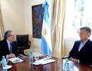 El Presidente se reunió con el secretario general de la OEA, Luis Almagro