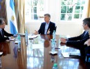 El Presidente se reunió con el secretario general de la OEA, Luis Almagro