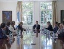 El Presidente se reunió con parlamentarios de la Unión Europea