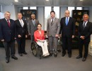 Michetti con el Presidente de Panamá