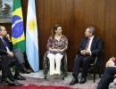 La vicepresidente Gabriela Michetti se reunió con Dilma Rousseff