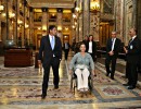 Michetti con Tabaré Vázquez