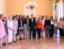 Día de la Mujer: Macri recibió a la gobernadora Vidal, legisladoras y funcionarias