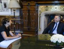 Macri recibió a Andrea Gamarnik