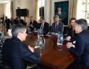 Macri recibió a la jefa de la diplomacia de la Unión Europea