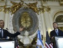 El presidente Mauricio Macri recibió a Barack Obama