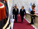 El presidente Mauricio Macri recibió a Barack Obama