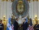 El presidente Mauricio Macri recibió a Barack Obama