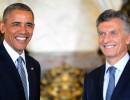 El presidente Mauricio Macri recibió a Barack Obama