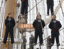 La Fragata Libertad zarpó en su 45° viaje de instrucción