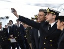 El presidente Macri dio la orden de zarpada de la Fragata Libertad