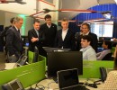 Macri visitó una empresa de software que creará 5 mil nuevos puestos de trabajo