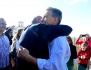 El presidente Macri se reunió en Santa Fe con familias afectadas por las inundaciones