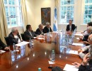 El Presidente se reunió con los principales referentes sindicales
