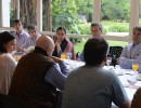 El Presidente recibió a referentes sociales en la residencia de Olivos