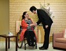 Michetti con el Primer Ministro japonés Shinzo Abe