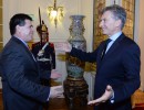 El presidente Macri recibió a su par de Paraguay, Horacio Cartes