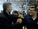 El Presidente visitó en Rosario la planta de General Motors