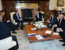 El presidente Macri recibió al CEO y al director regional del Grupo LafargeHolcim