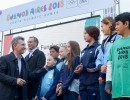 Mauricio Macri: Los argentinos volvemos a decir al mundo que tenemos mucho para aportar