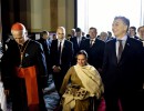 El Presidente asistió al Tedeum ofrecido en la Catedral Metropolitana por el 25 de Mayo