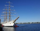 La Fragata Libertad arribó al puerto de Norfolk, en Estados Unidos