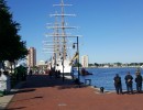 La Fragata Libertad arribó al puerto de Norfolk, en Estados Unidos