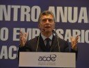 El presidente Macri pidió a los empresarios que vuelvan a pensar puertas adentro