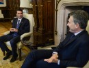 El presidente Macri recibió al venezolano Henrique Capriles