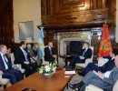 El presidente Mauricio Macri recibió al primer ministro de Montenegro