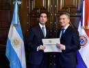 El Presidente recibió las cartas credenciales de cinco embajadores