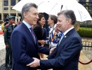 El presidente Macri se reunió con su par colombiano en Bogotá