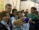 El presidente Mauricio Macri visitó la Feria Internacional de Emprendedorismo Escolar