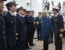 La Fragata Libertad arribó al puerto de Dublin, en Irlanda