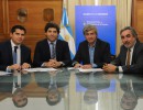 El Gobierno financiará obras para municipios de San Juan y Buenos Aires