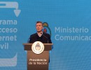 El Presidente presentó el Programa de Acceso a Internet Móvil