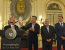 El presidente Macri anunció que la empresa Pan American Energy invertirá en el país US$ 1400 millones