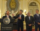 El presidente Macri anunció que la empresa Pan American Energy invertirá en el país US$ 1400 millones