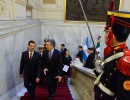 El presidente Mauricio Macri recibió a su par de México