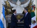 El presidente Mauricio Macri recibió a su par de México