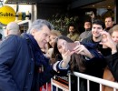 El Presidente inauguró la estación Santa Fe de la línea H del subte