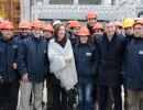 El Presidente inauguró una terminal portuaria de la empresa Dreyfus en Bahía Blanca