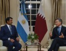 El presidente Macri recibió al Emir de Qatar y acordaron dinamizar la relación bilateral