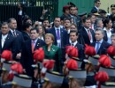 Mauricio Macri asistió a los actos de asunción del presidente de Perú