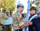 La ONU condecoró a Cascos Azules argentinos que participaron en la misión de paz en Chipre   
