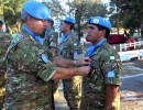 La ONU condecoró a Cascos Azules argentinos que participaron en la misión de paz en Chipre   