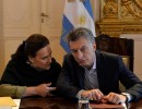  El presidente Mauricio Macri encabezó una reunión de Gabinete en Casa Rosada