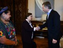 El Presidente recibió a las Premio Nobel Rigoberta Menchú y Shirin Ebadi
