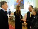 El presidente Macri recibió al secretario General de la ONU